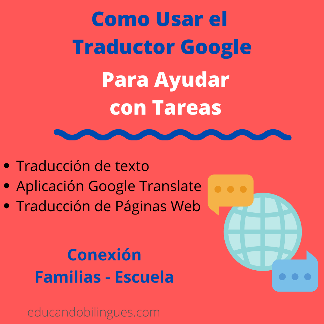 usar traductor google para tareas