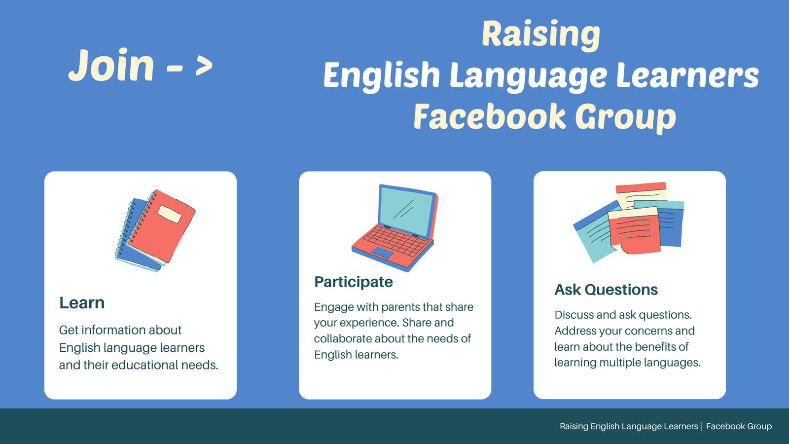 raising English Language Learner Group