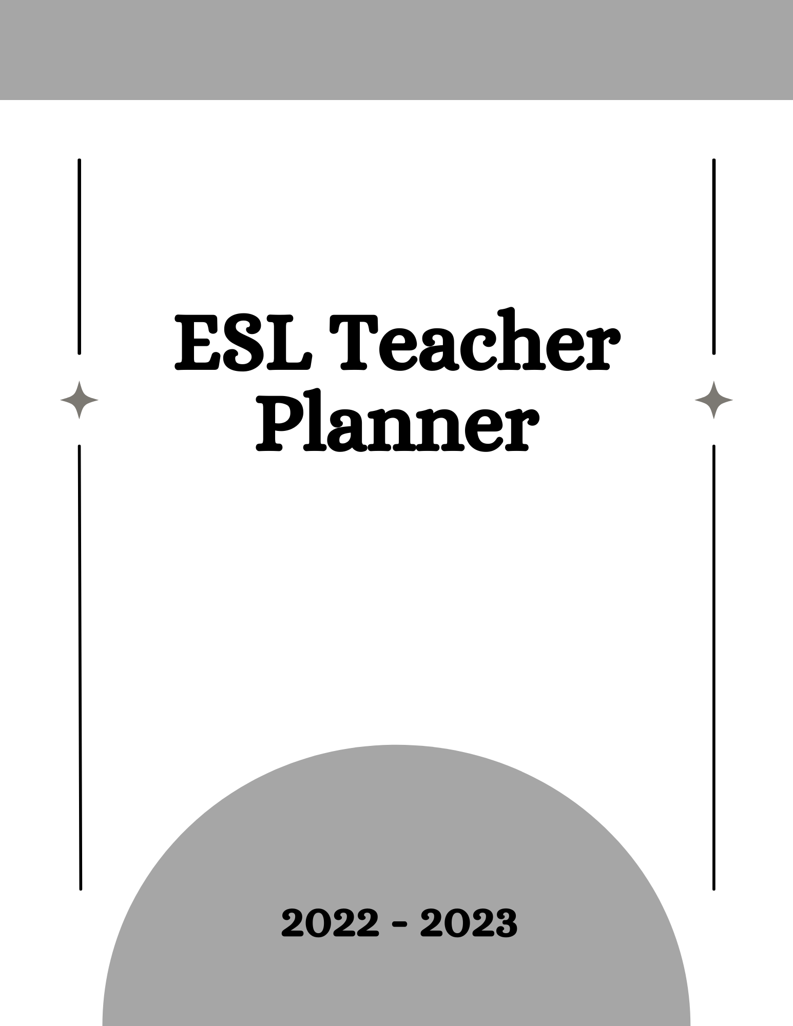 esl teacher planner