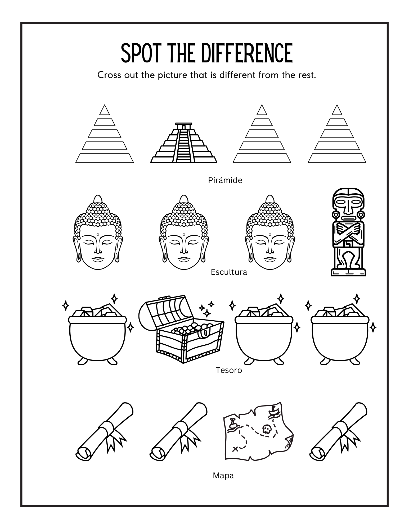 Children's Spanish Jungle Activity Pack - Paperback - Image 6