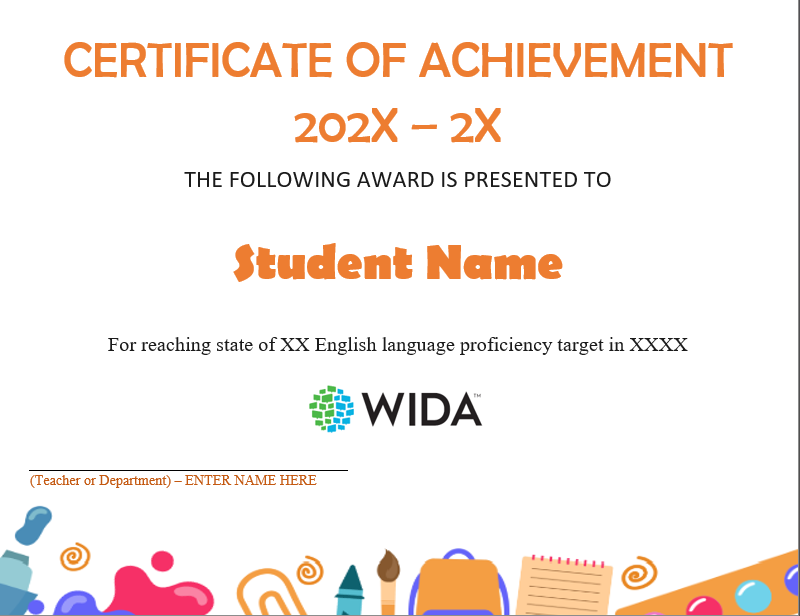 ACCESS Certificates - Editable Templates - Image 3