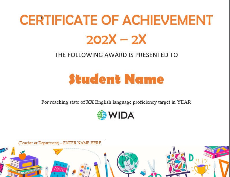 ACCESS Certificates - Editable Templates - Image 4