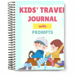 Kids’ Travel Journal with Prompts (Printable)