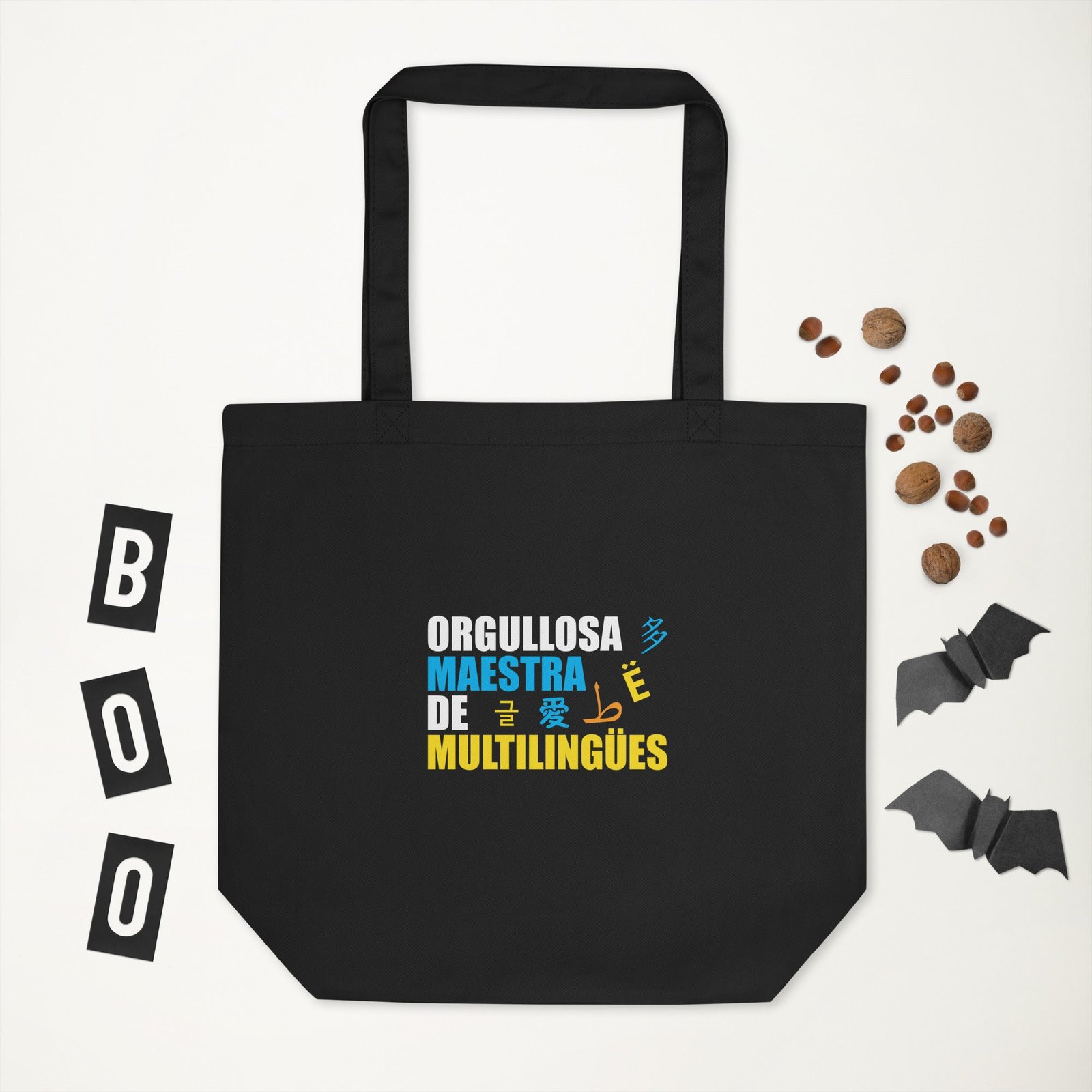 Orgullosa Maestra De Multilingues Eco Tote Bag - Image 2