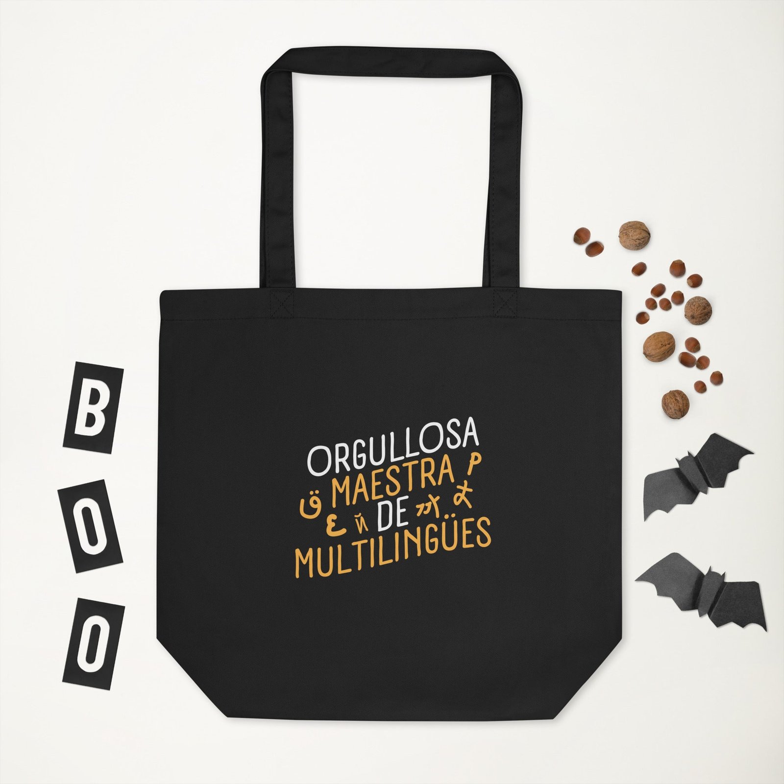 Orgullosa Maestra De Multilingues Eco Tote Bag - Image 2