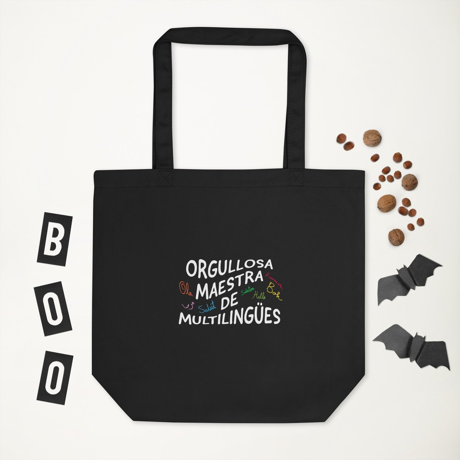 Orgullosa Maestra De Multilingues Eco Tote Bag - Image 2