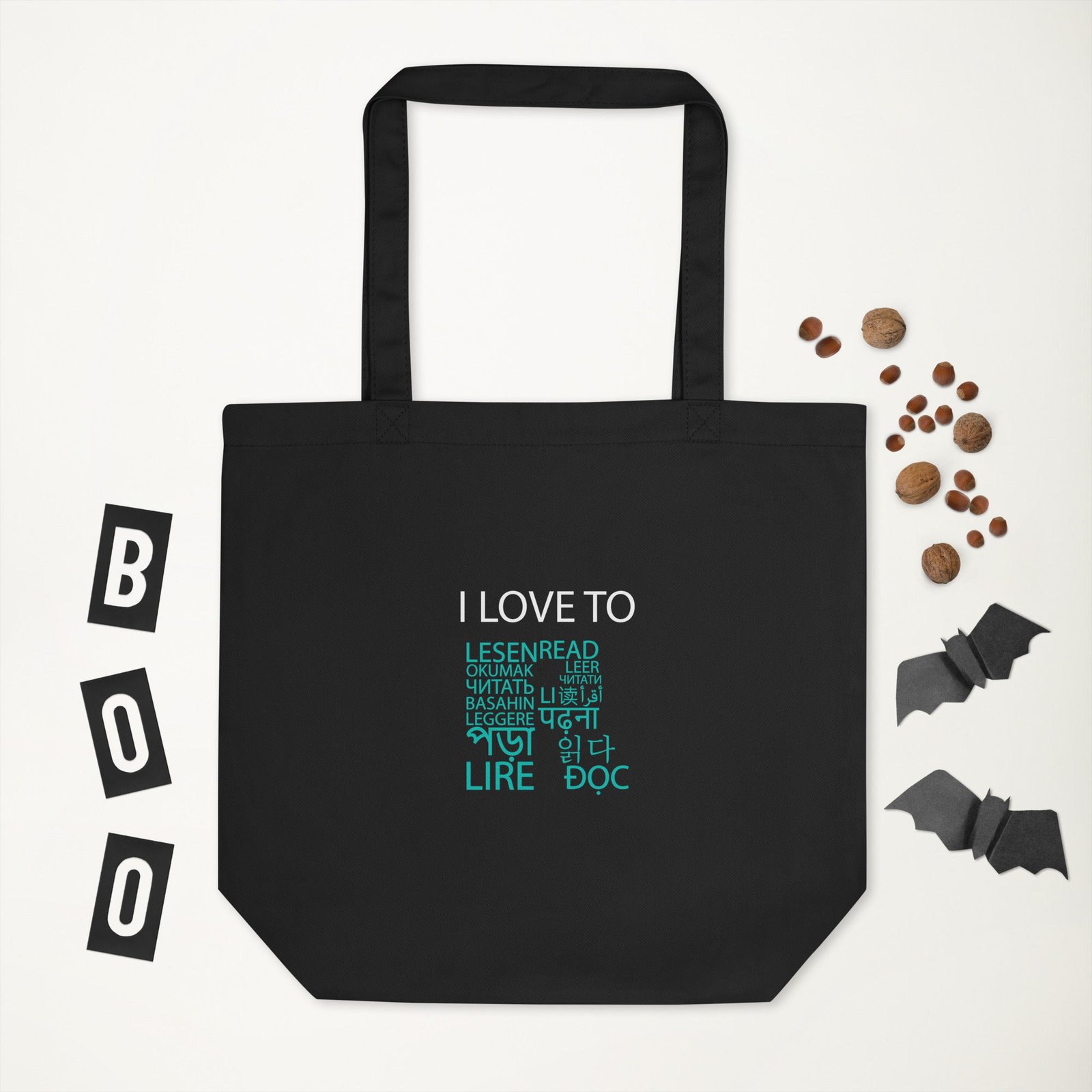I Love To Learn Eco Tote Bag - Image 2