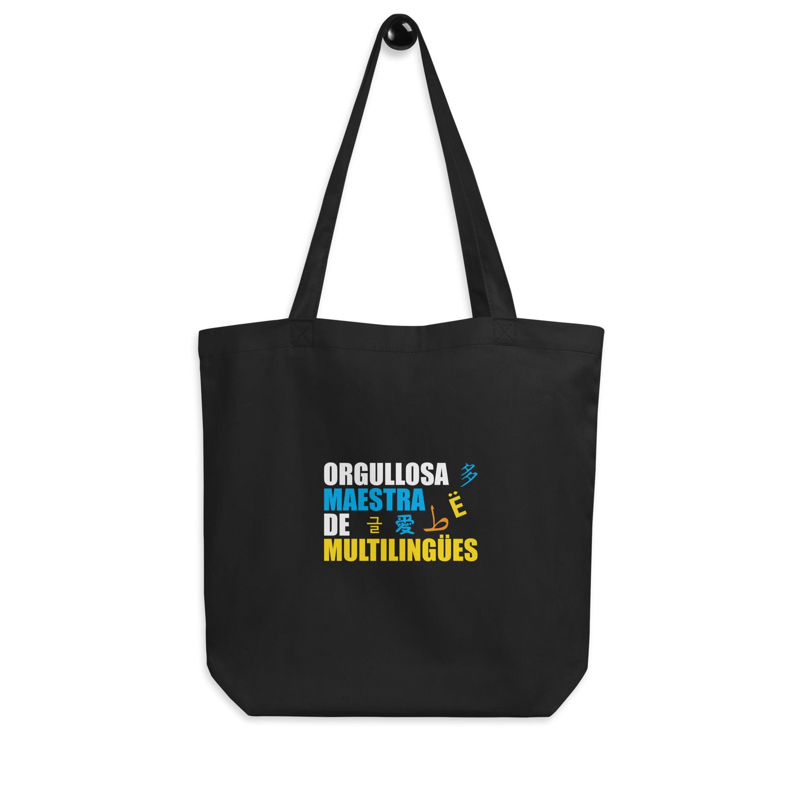 Orgullosa Maestra De Multilingues Eco Tote Bag - Image 5