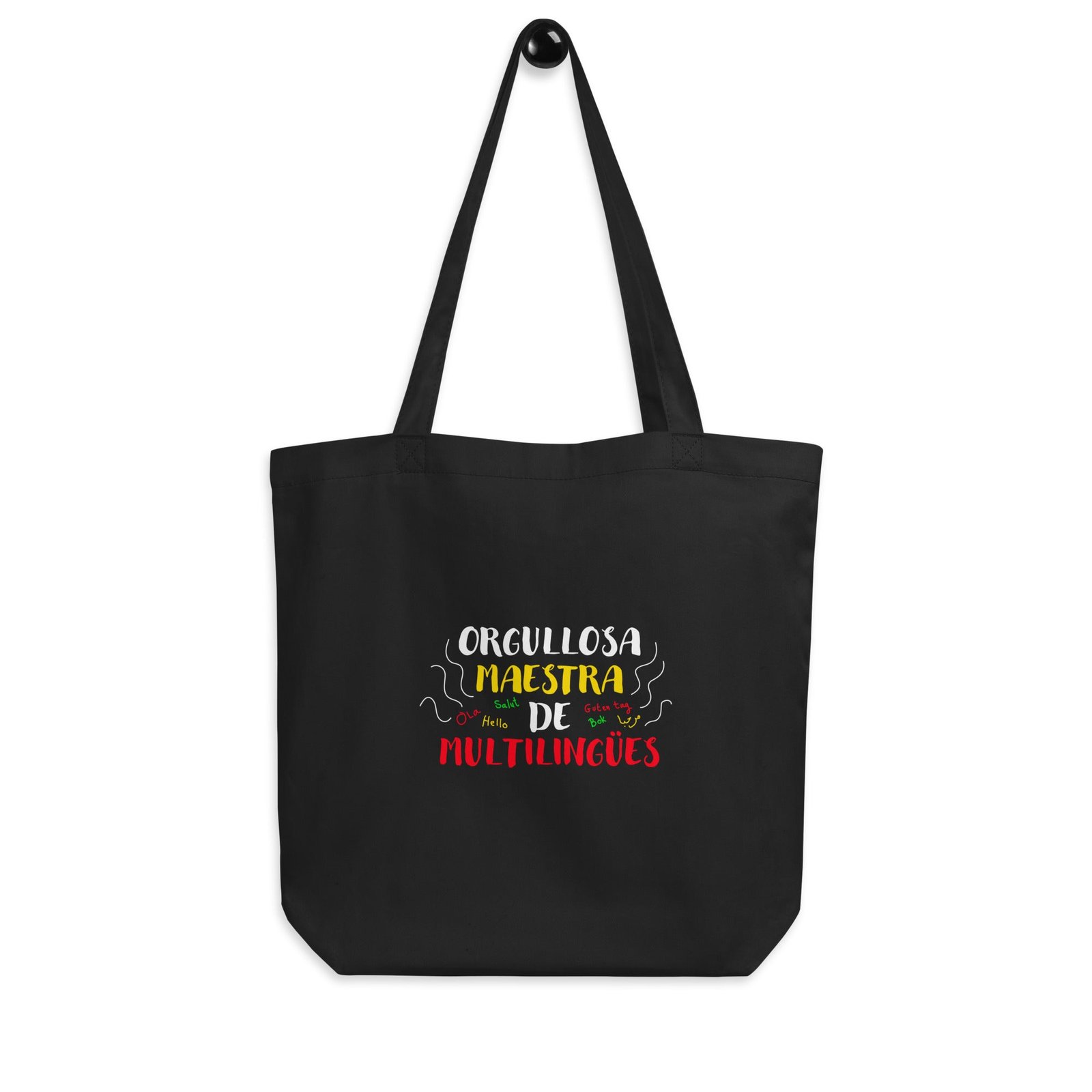 Orgullosa Maestra De Multilingues Eco Tote Bag - Image 5