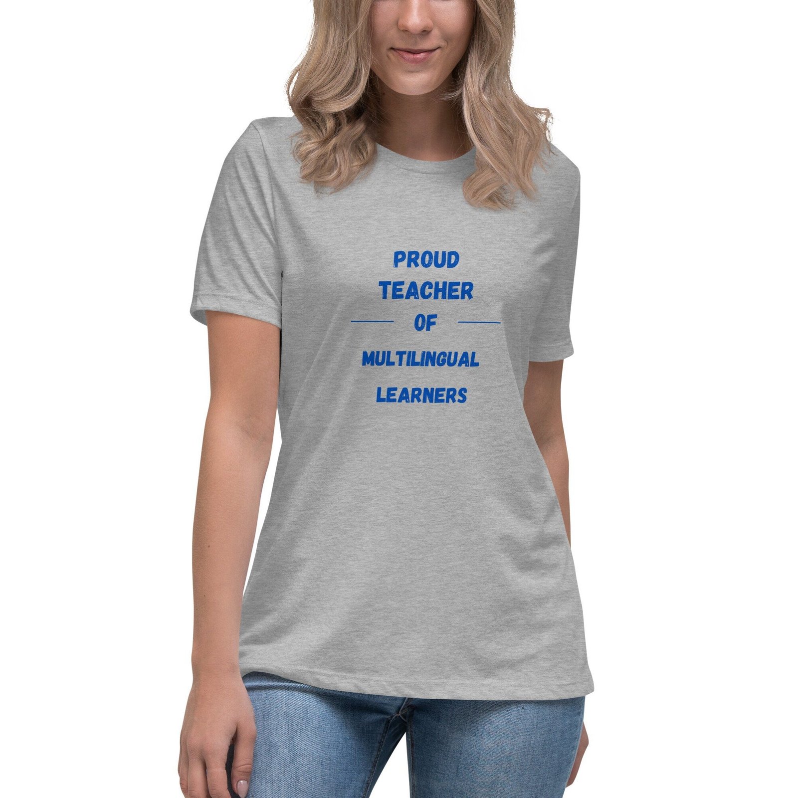 Proud Teacher of Multilingual Learner T-Shirt - Image 7
