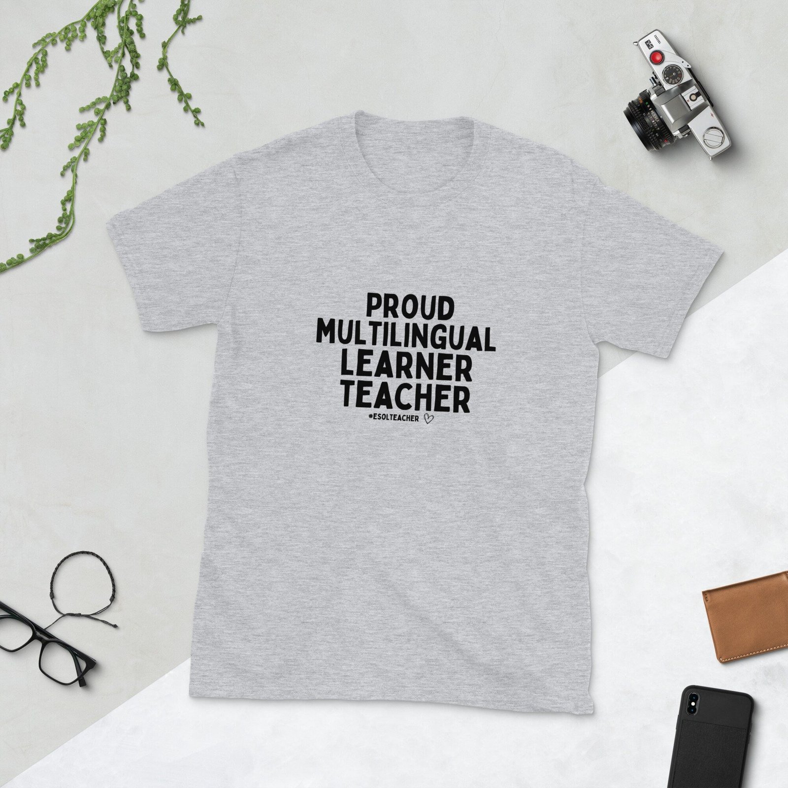 Proud Teacher of Multilingual Learner T-Shirt - Image 2