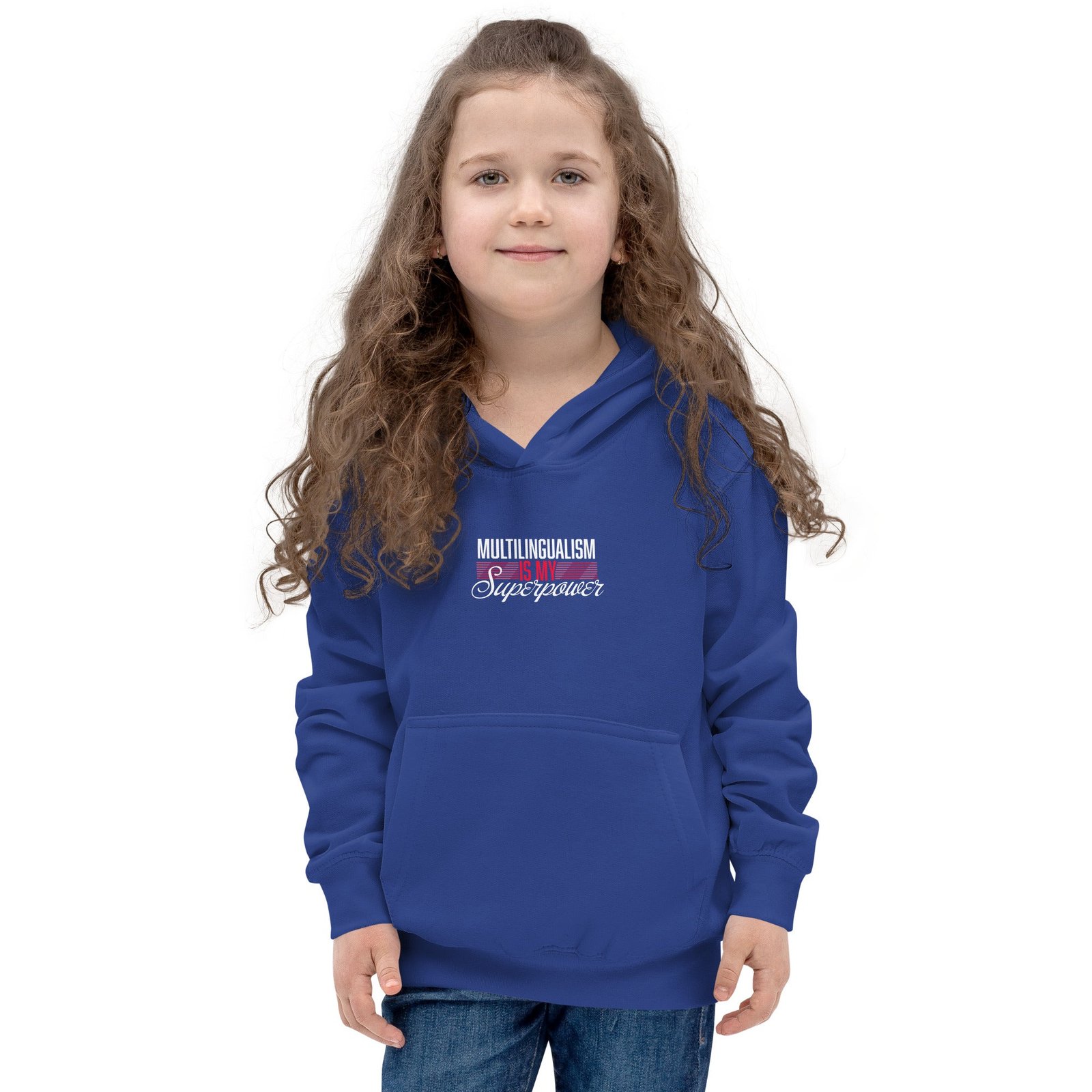 Multilingual Superpower Kids Hoodie - Image 8
