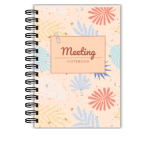 Action Notes Meeting Coil Notebook, Meeting Notebook for Work, Meeting Notebook, Meeting Notes with Action Items