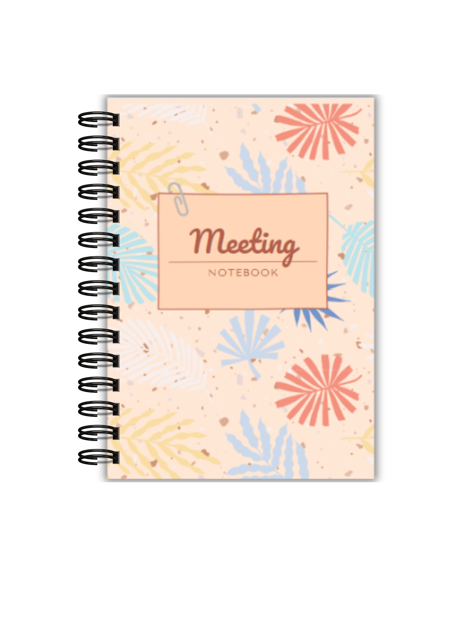 Action Notes Meeting Coil Notebook, Meeting Notebook for Work, Meeting Notebook, Meeting Notes with Action Items