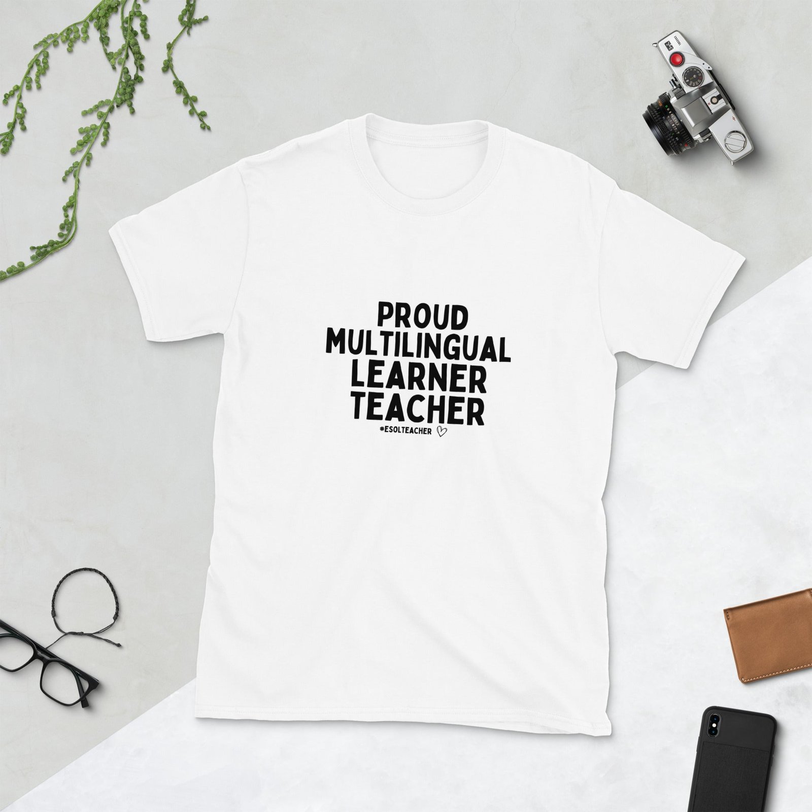Proud Teacher of Multilingual Learner T-Shirt - Image 2