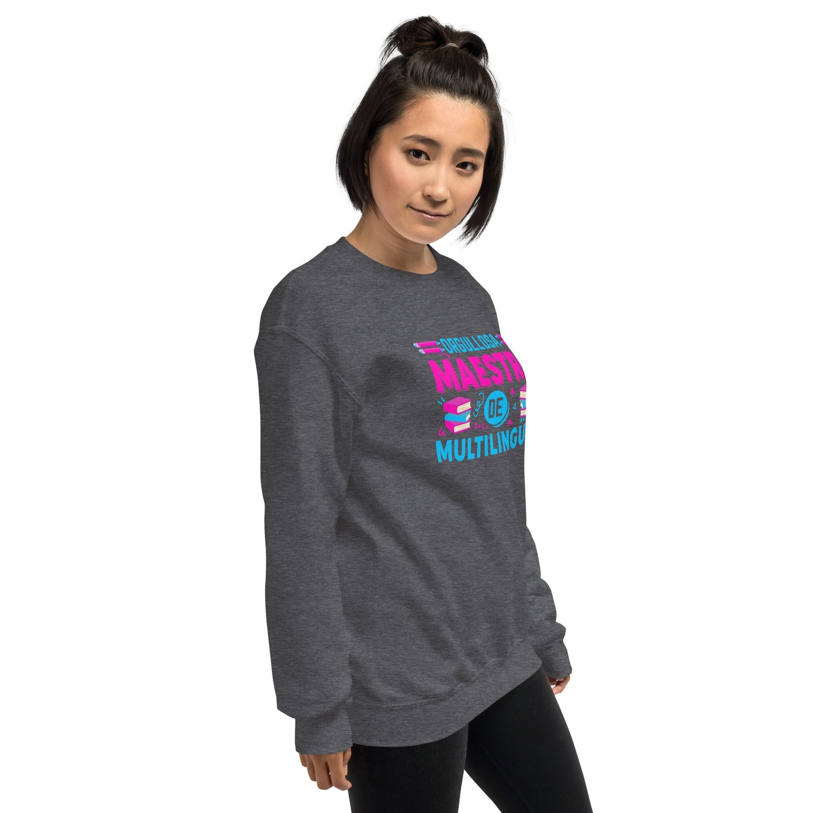 Proud to Teach Multilingual Learners Sweatshirt (Spanish) - Image 11