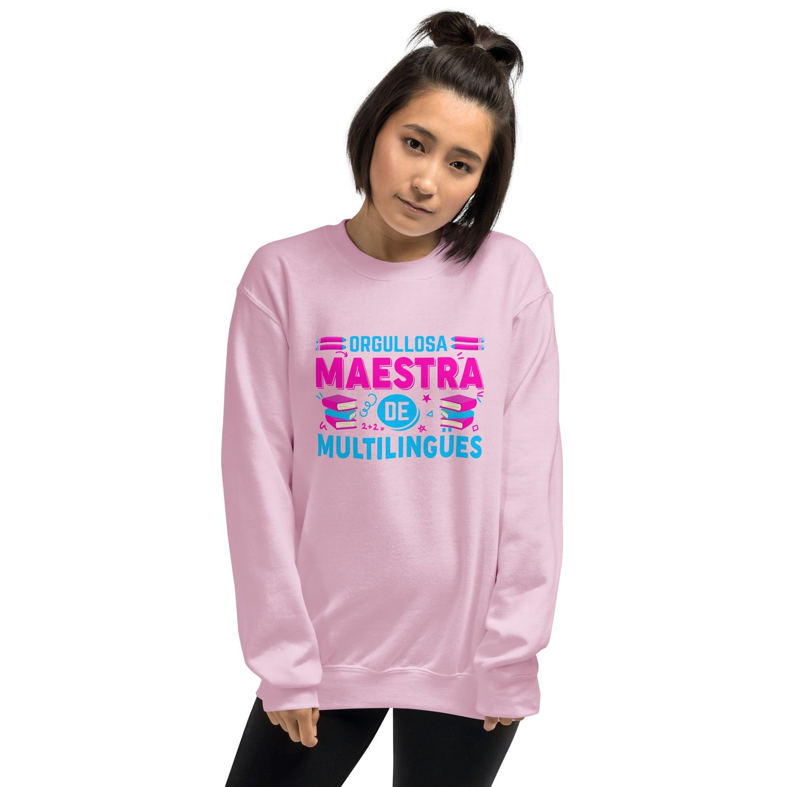 Proud to Teach Multilingual Learners Sweatshirt (Spanish) - Image 19