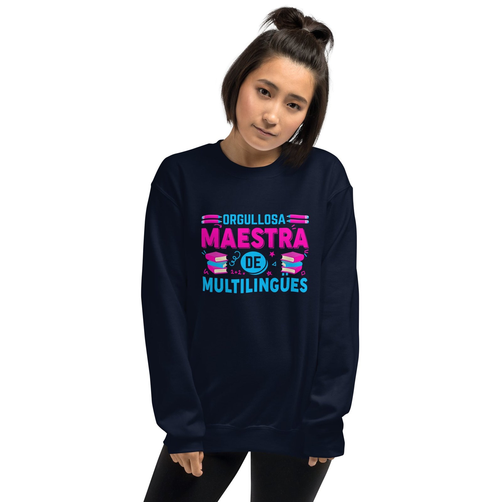 Proud to Teach Multilingual Learners Sweatshirt (Spanish) - Image 4