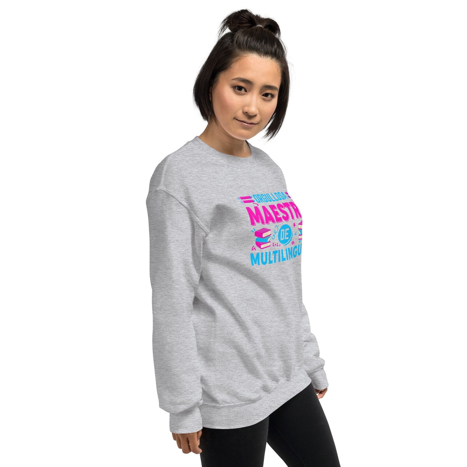 Proud to Teach Multilingual Learners Sweatshirt (Spanish) - Image 17