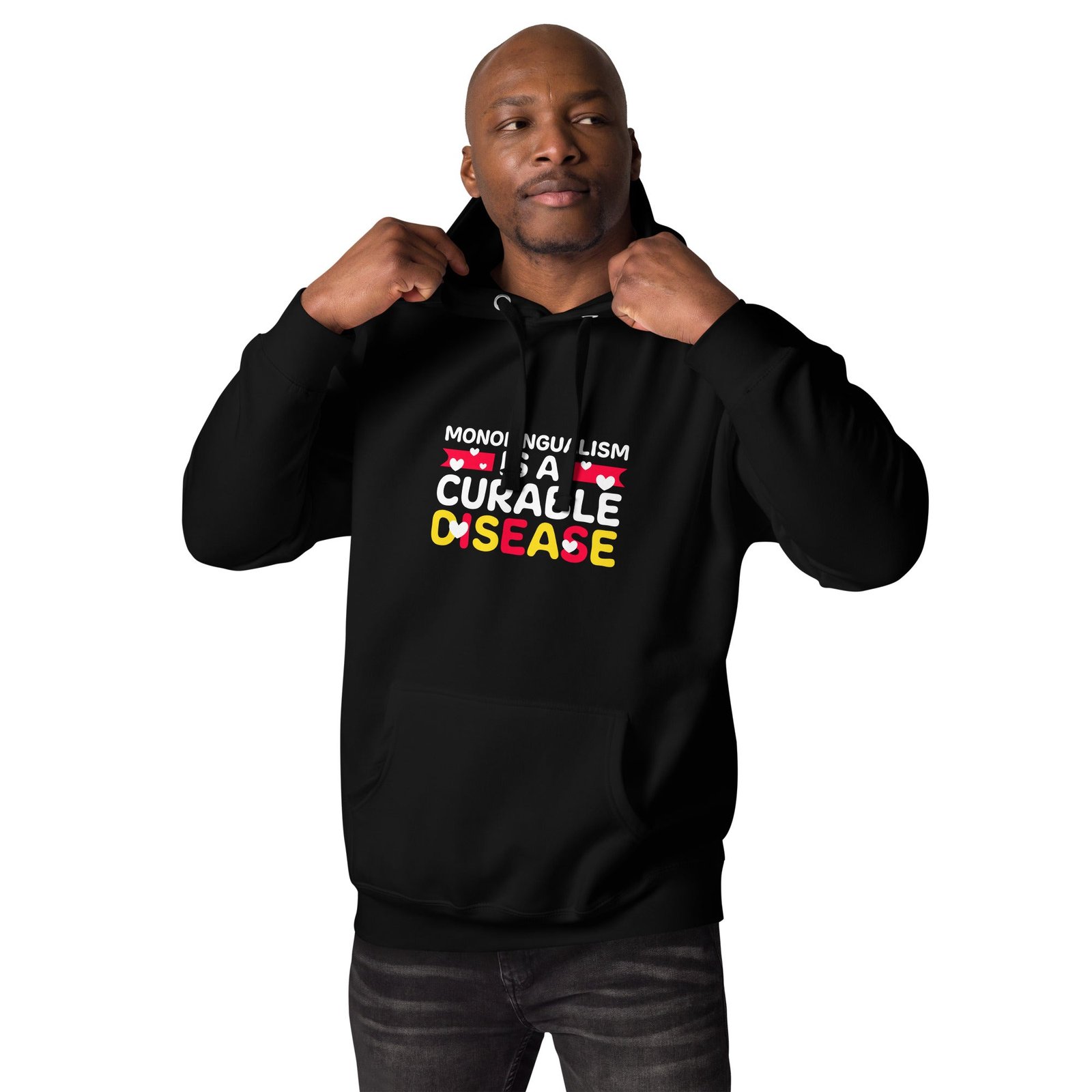 Monolingualism Hoodie - Image 2