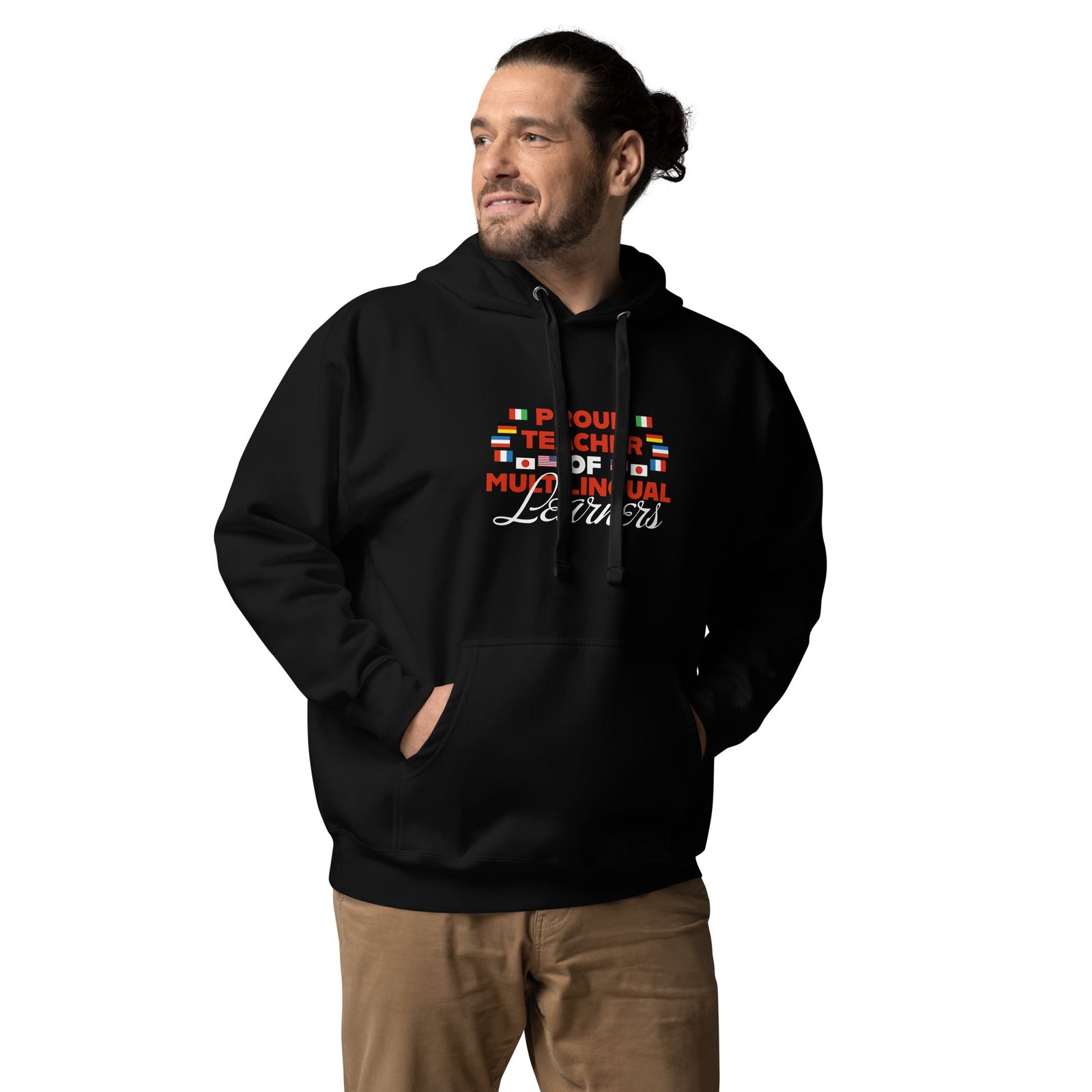 Multilingual Learner Teacher Hoodie - Image 3
