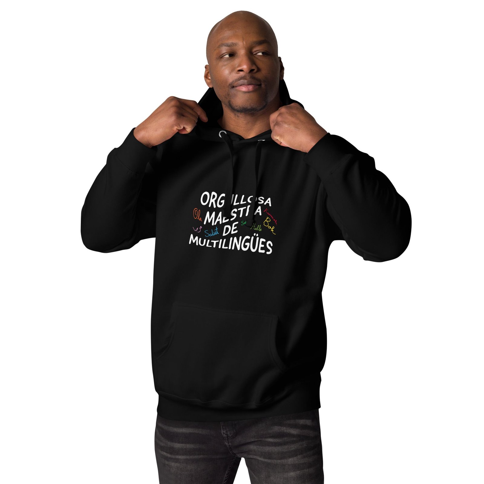 Multilingual Teacher Hoodie (Spanish) - Image 2