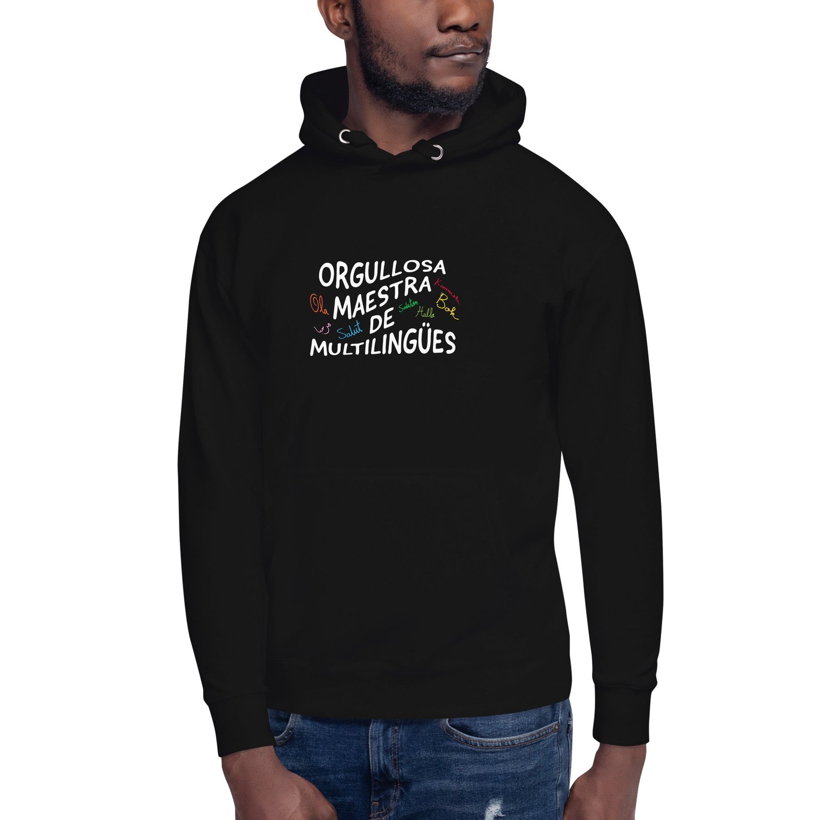 Multilingual Teacher Hoodie (Spanish) - Image 7
