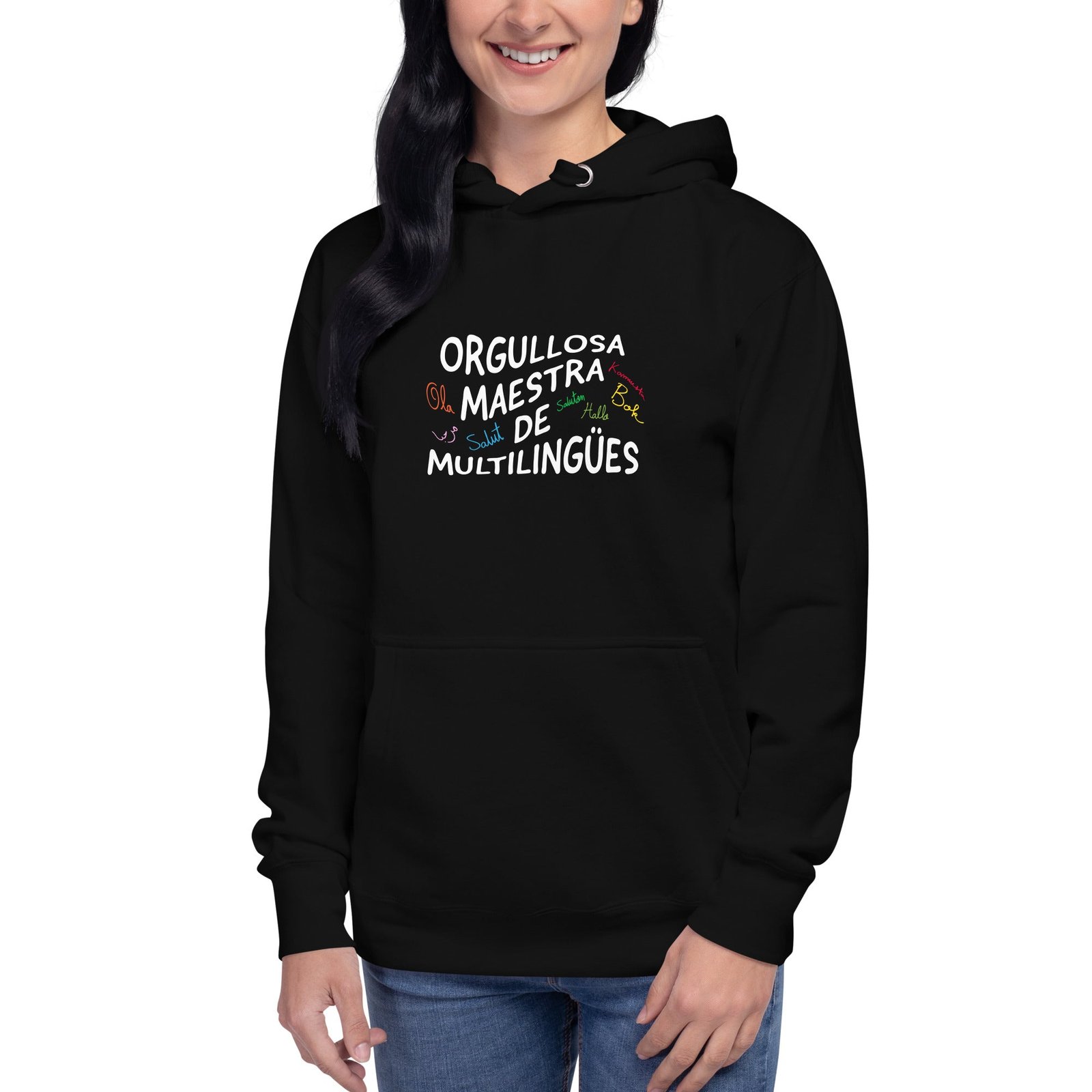 Multilingual Teacher Hoodie (Spanish) - Image 8