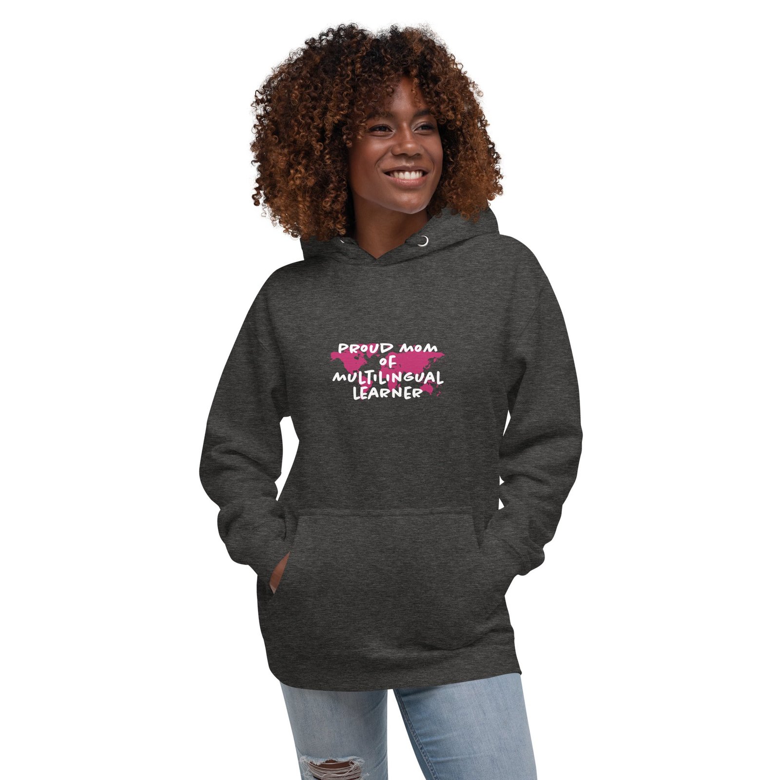 Multilingual Learner Mom Hoodie - Image 14