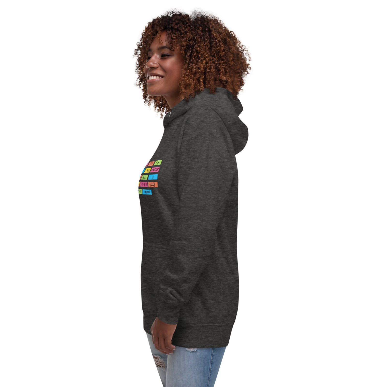 Multilingual Word Wall Hoodie - Image 15