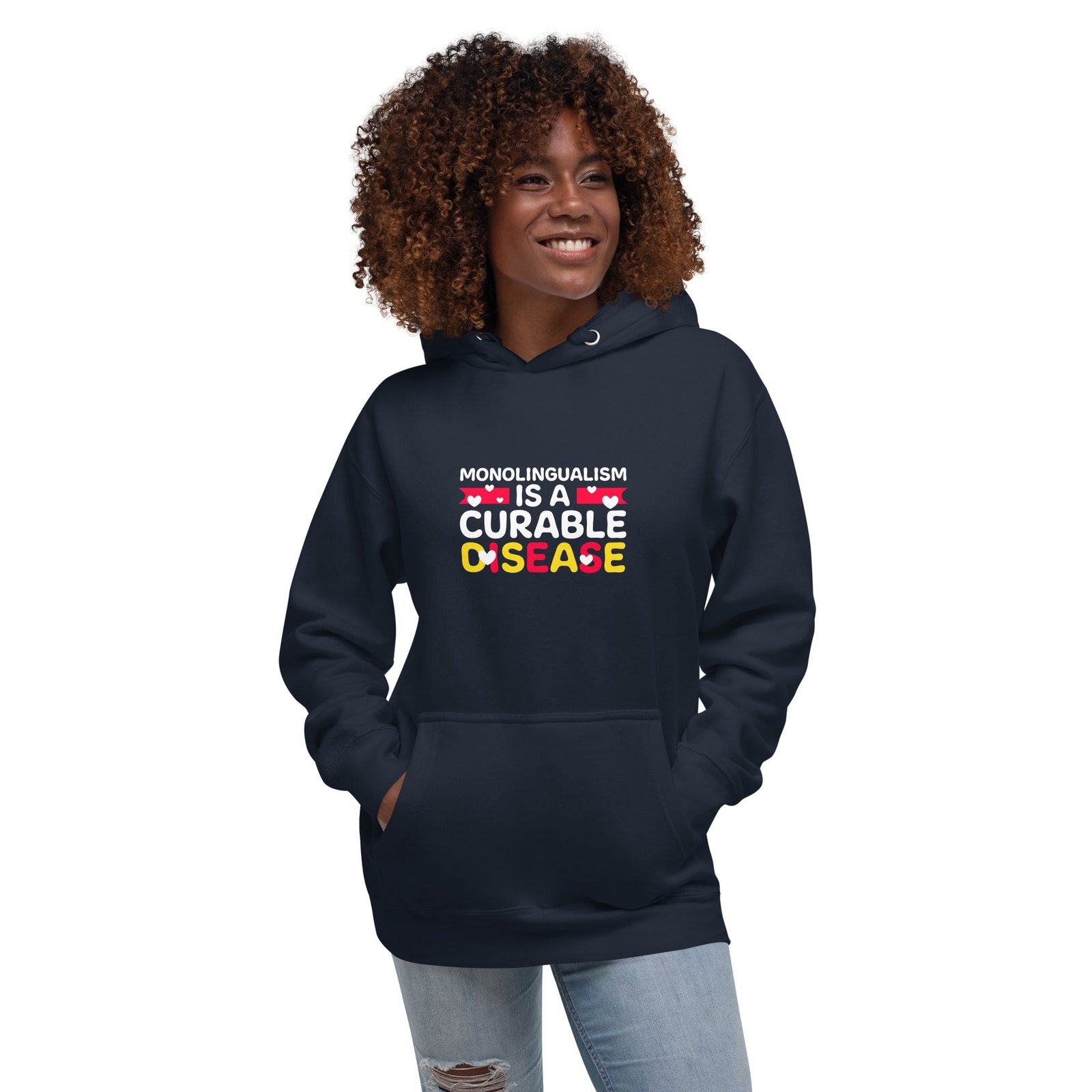 Monolingualism Hoodie - Image 10
