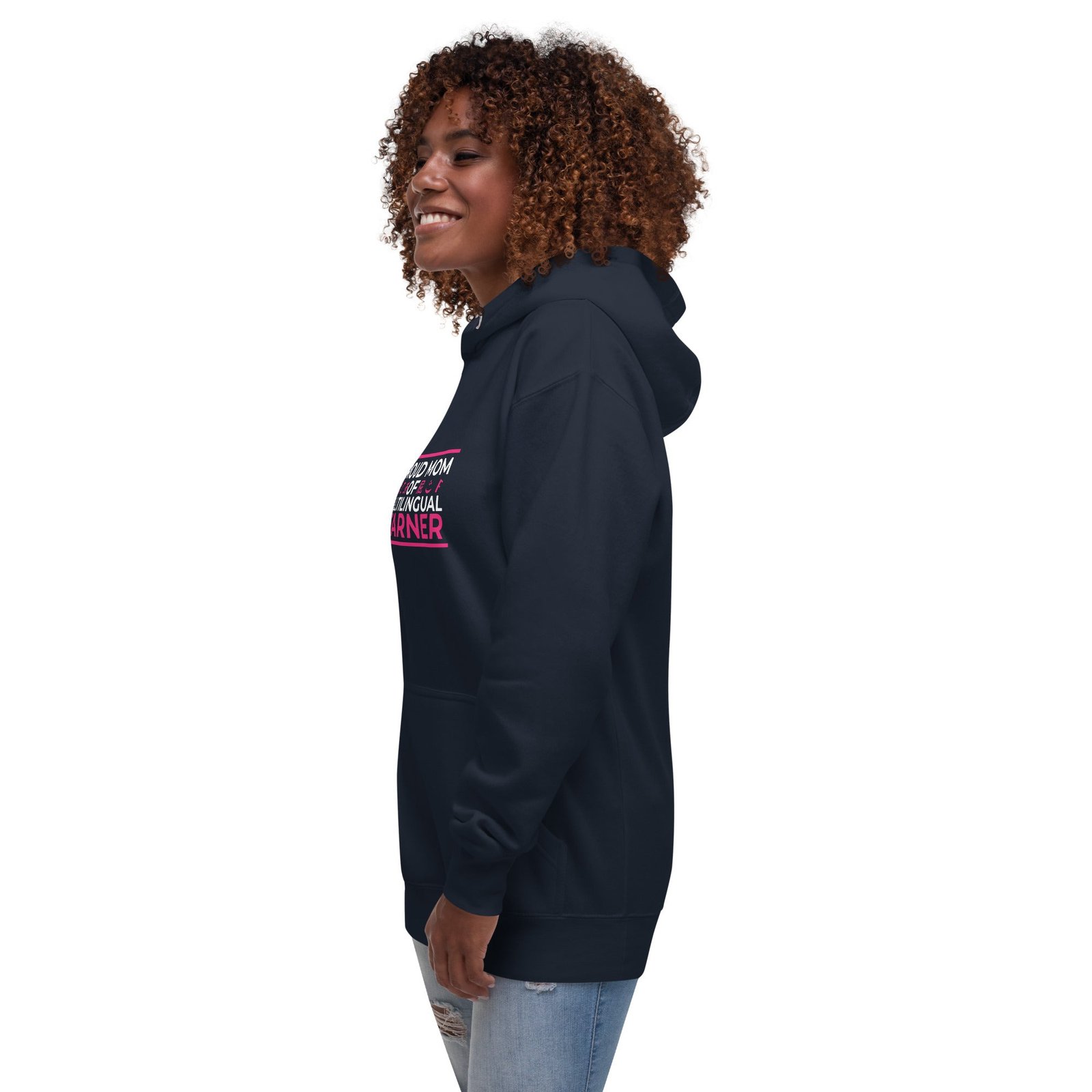 Multilingual Learner Mom Hoodie - Image 11
