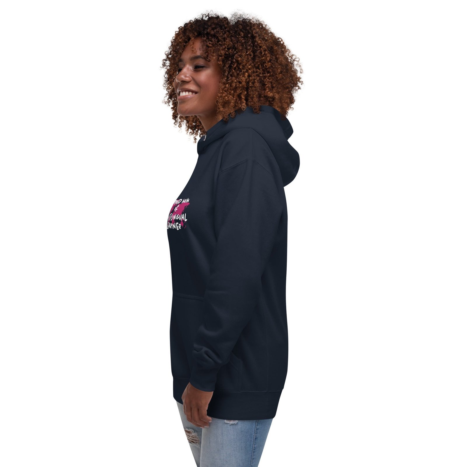 Multilingual Learner Mom Hoodie - Image 11