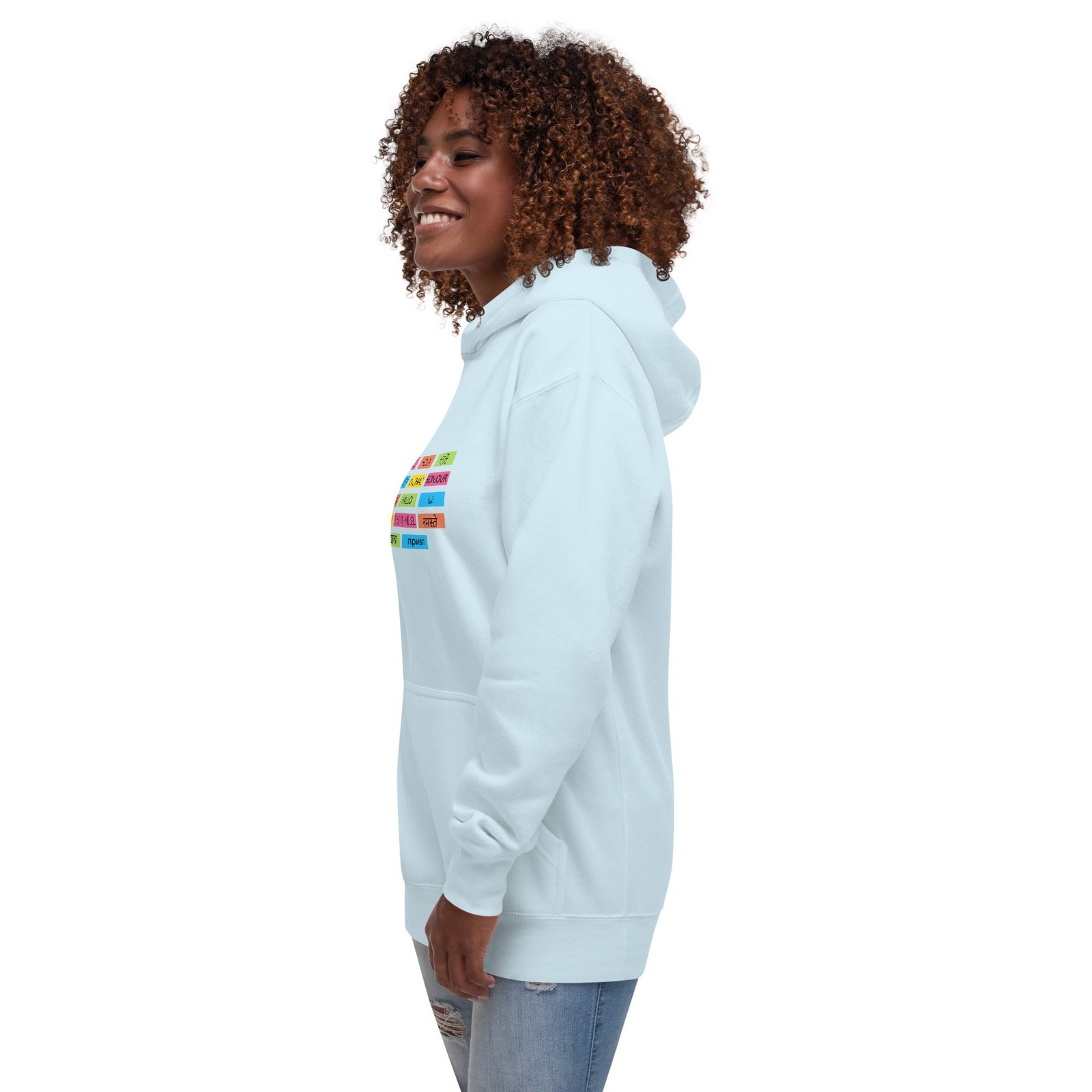 Multilingual Word Wall Hoodie - Image 29