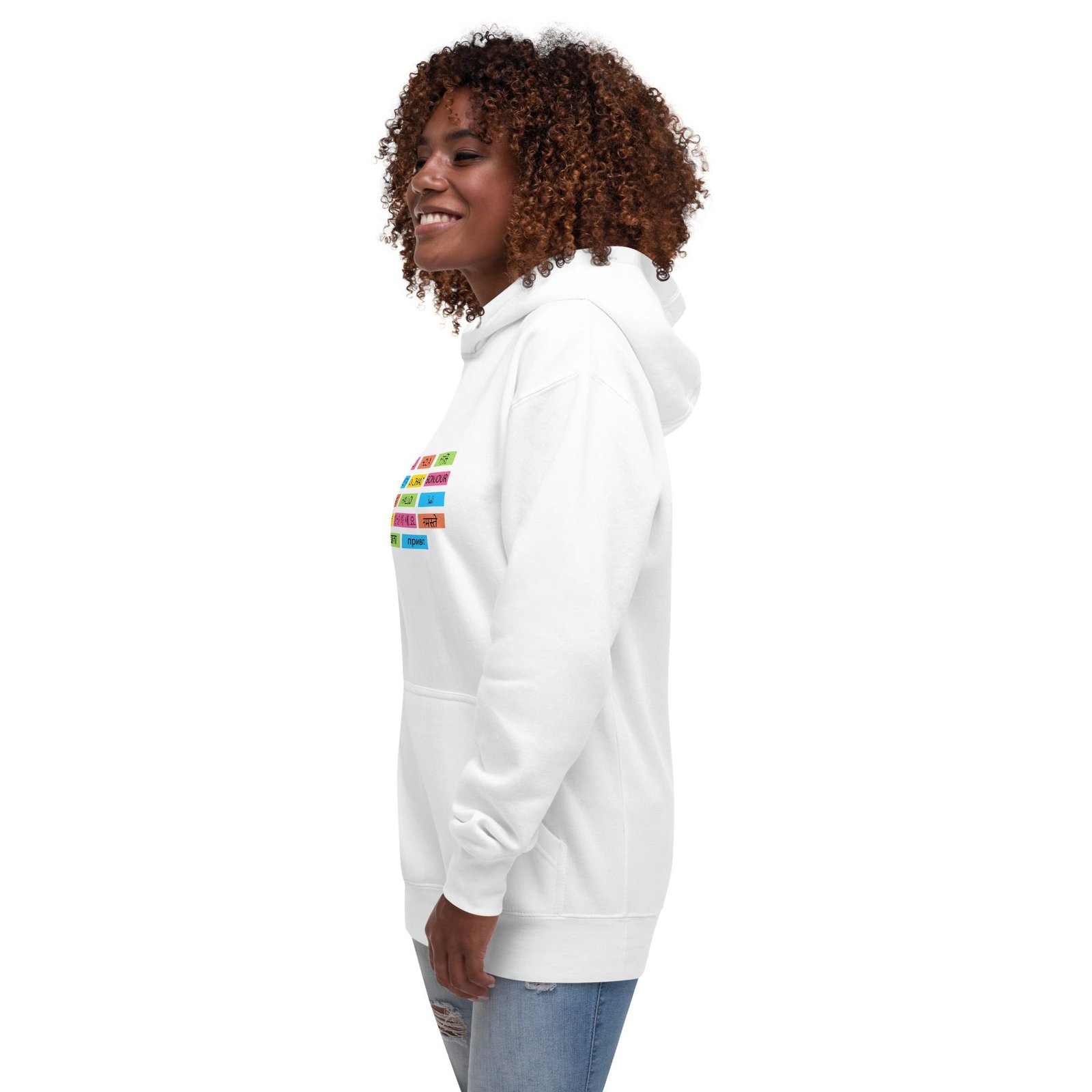 Multilingual Word Wall Hoodie - Image 31