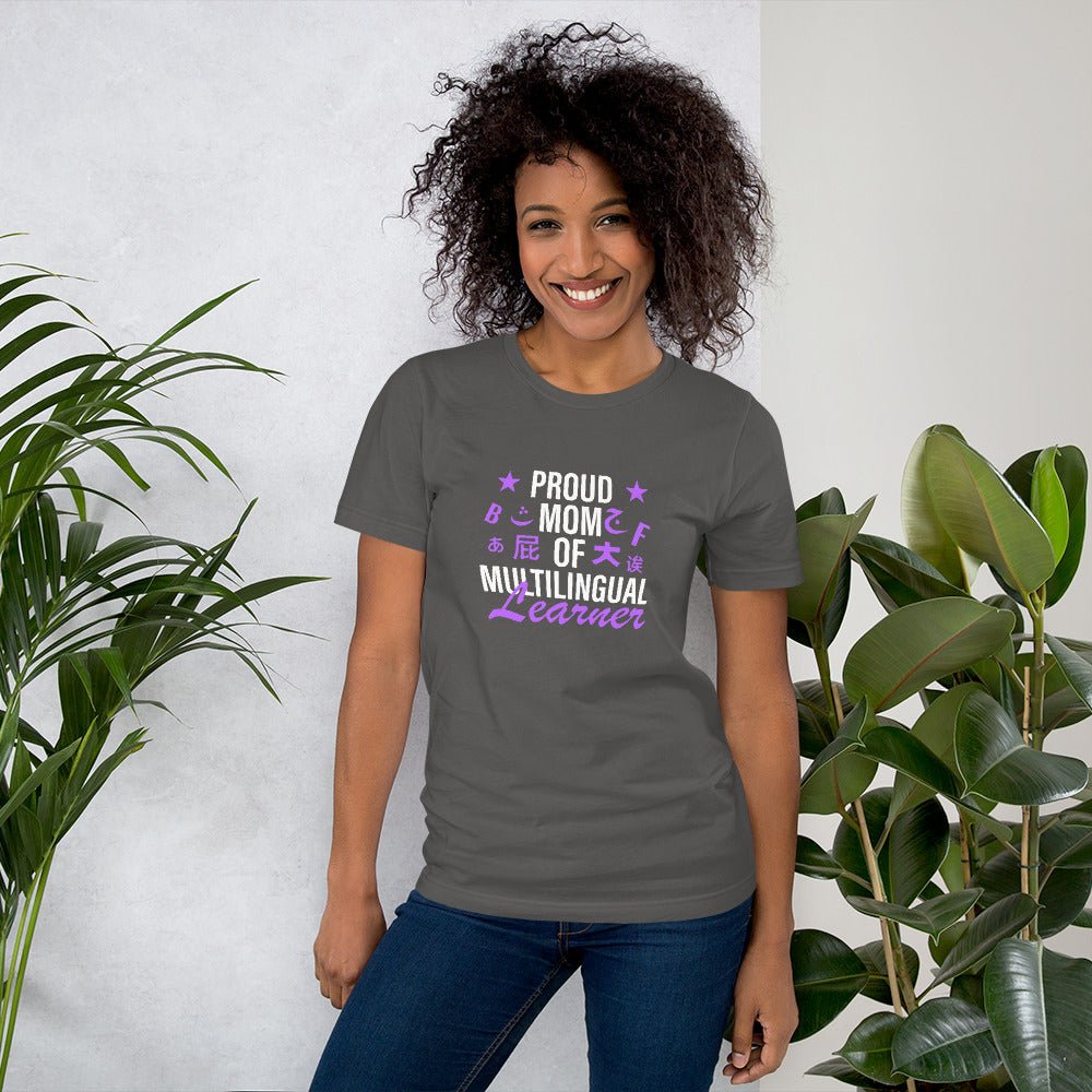 Multilingual Learner Mom T-shirt - Image 17