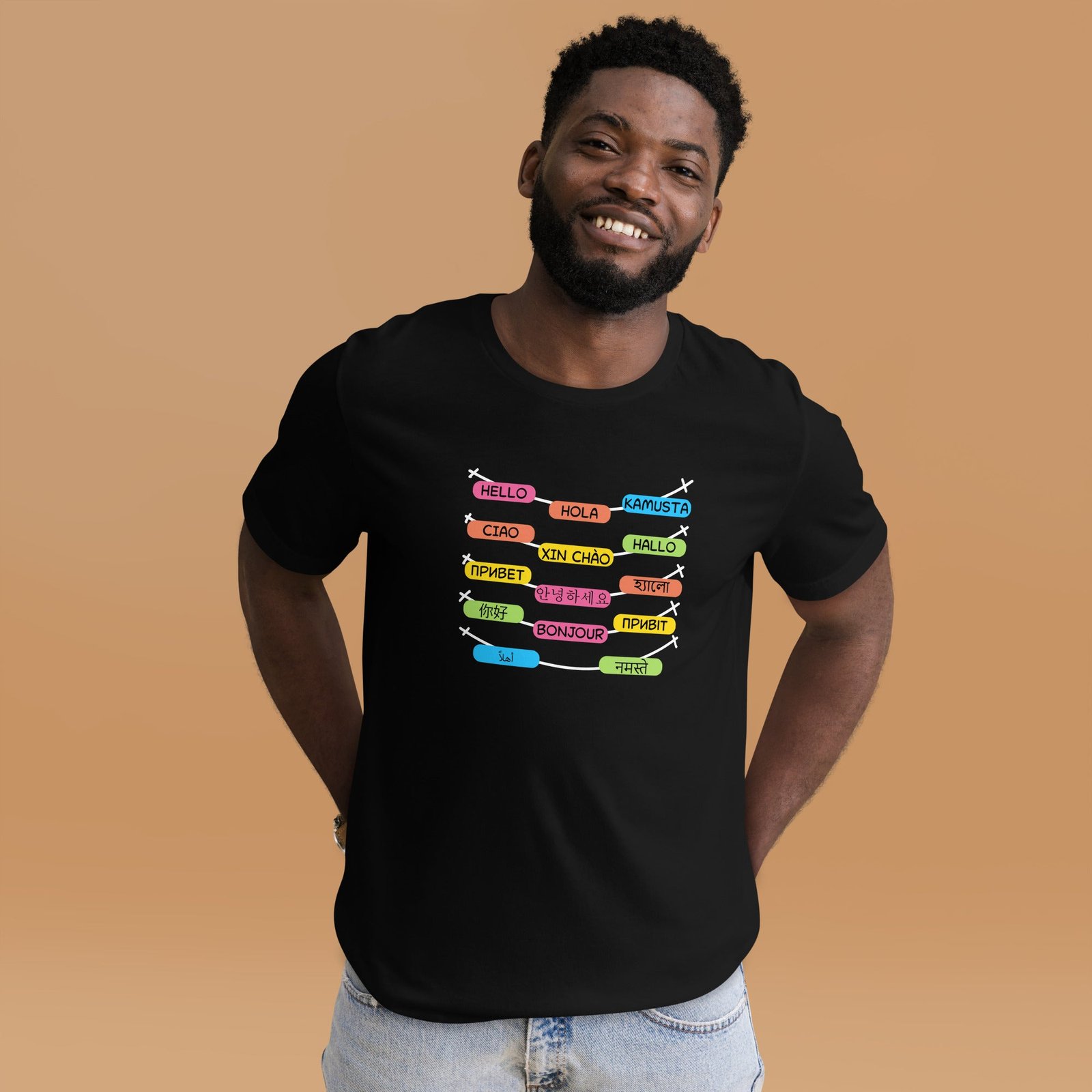 Multilingual Word Wall t-shirt - Image 2