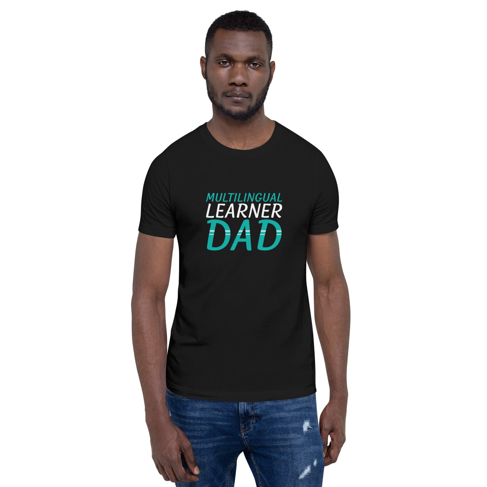 Multilingual learner DAD t-shirt - Image 4