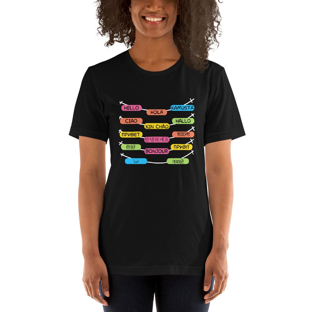 Multilingual Word Wall t-shirt - Image 7