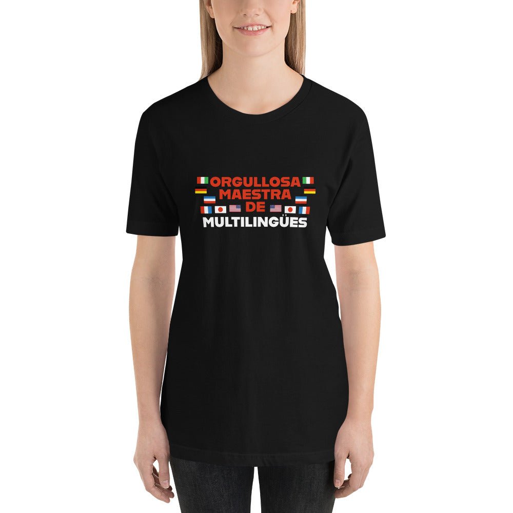 Orgullosa Maestra De Multilingues t-shirt - Image 8
