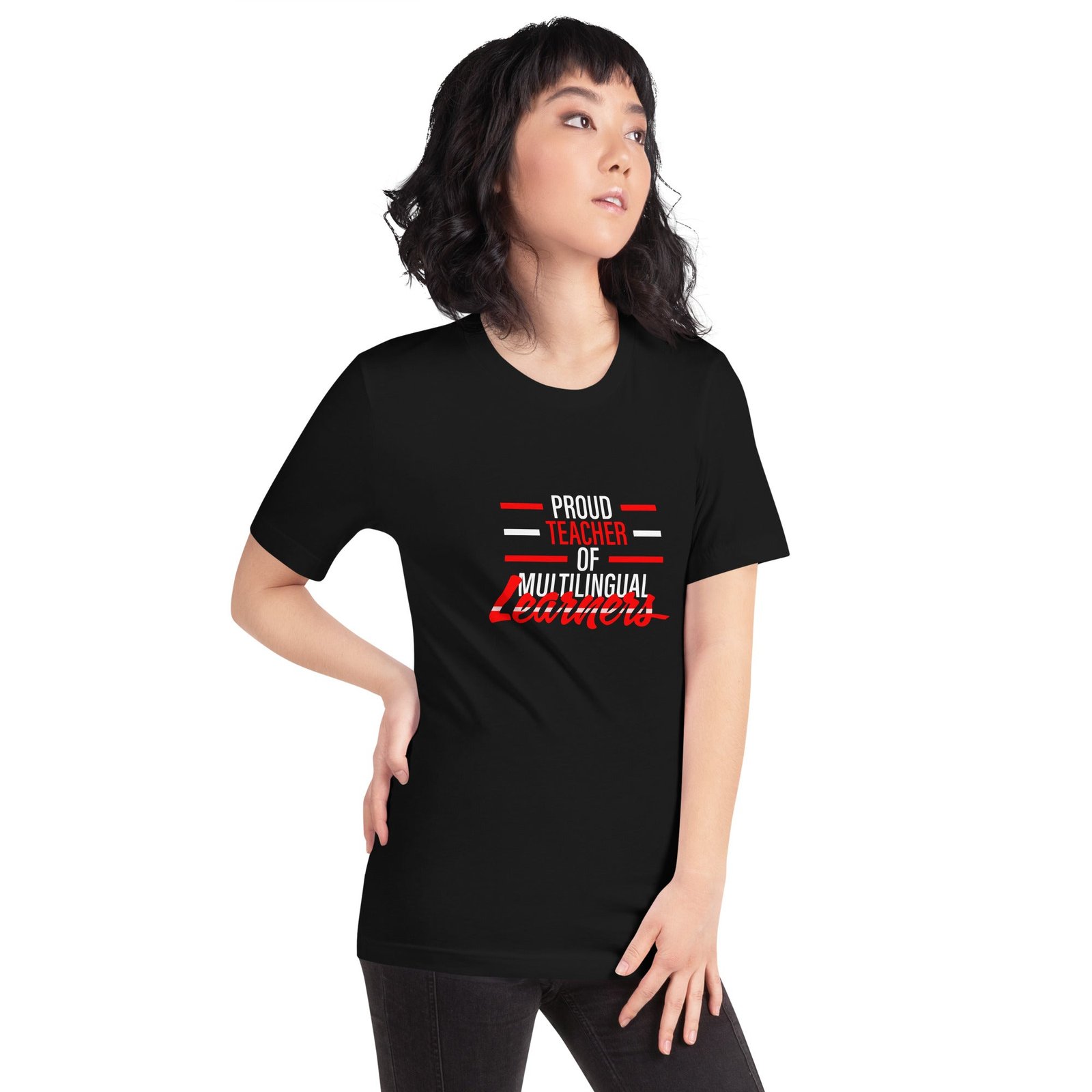 Multilingual Teacher Learner T-shirt - Image 3