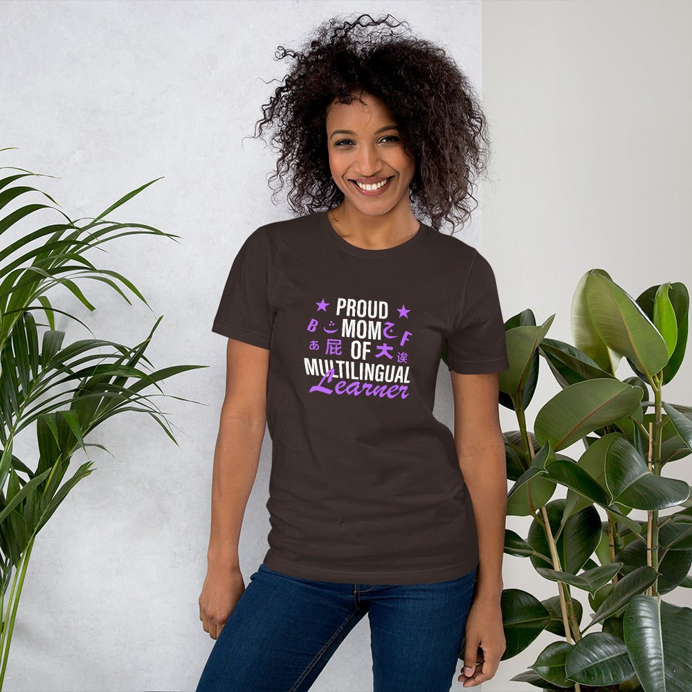 Multilingual Learner Mom T-shirt - Image 11