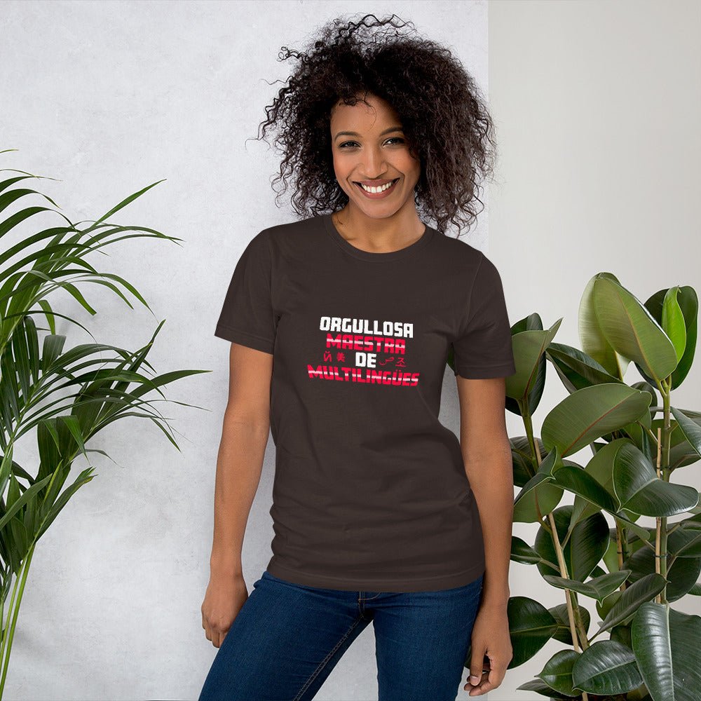 Orgullosa Maestra De Multilingues t-shirt - Image 10