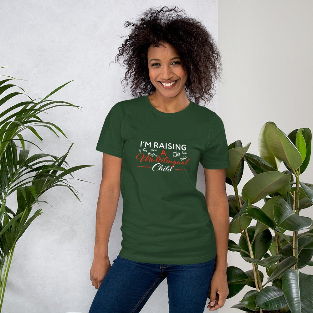 Raising Multilingual Child Unisex t-shirt. - Image 13