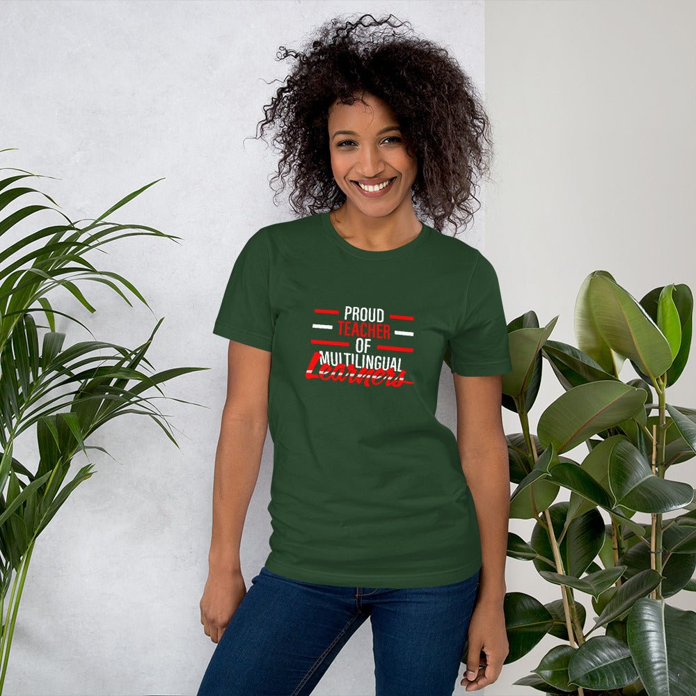 Multilingual Teacher Learner T-shirt - Image 11