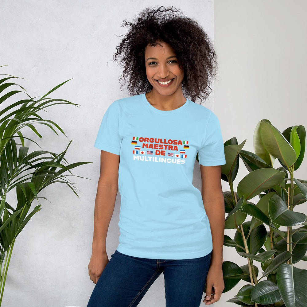 Orgullosa Maestra De Multilingues t-shirt - Image 25