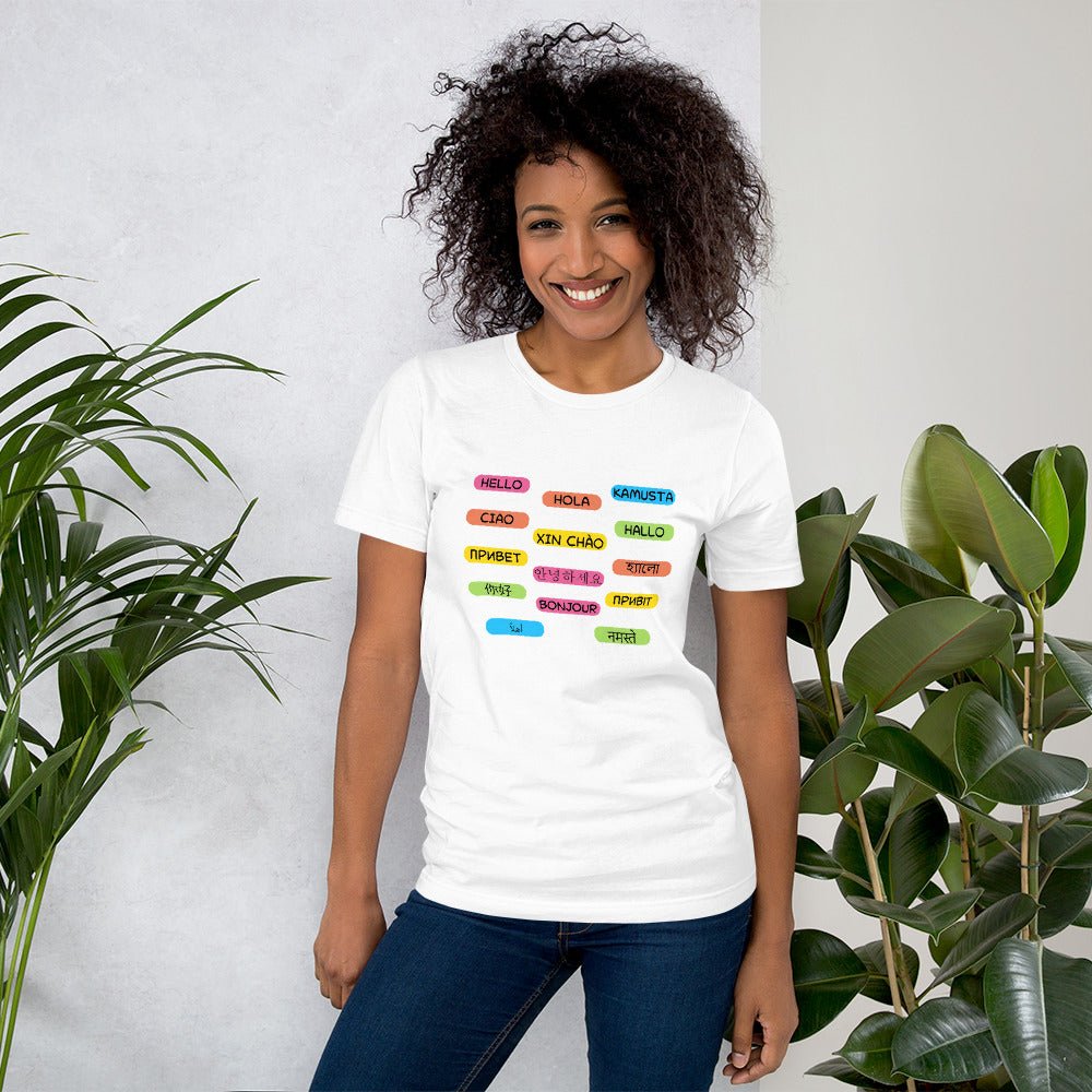 Multilingual Word Wall t-shirt - Image 27