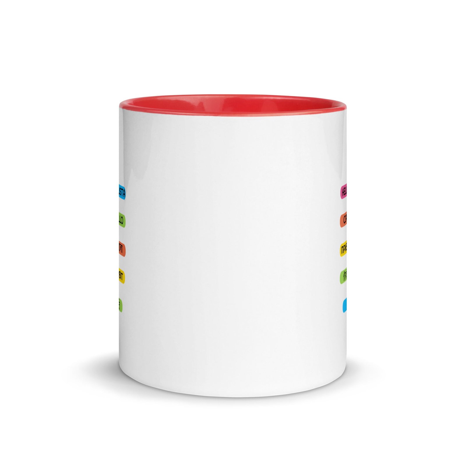 Multilingual Word Wall Mug with Color Inside - Image 15