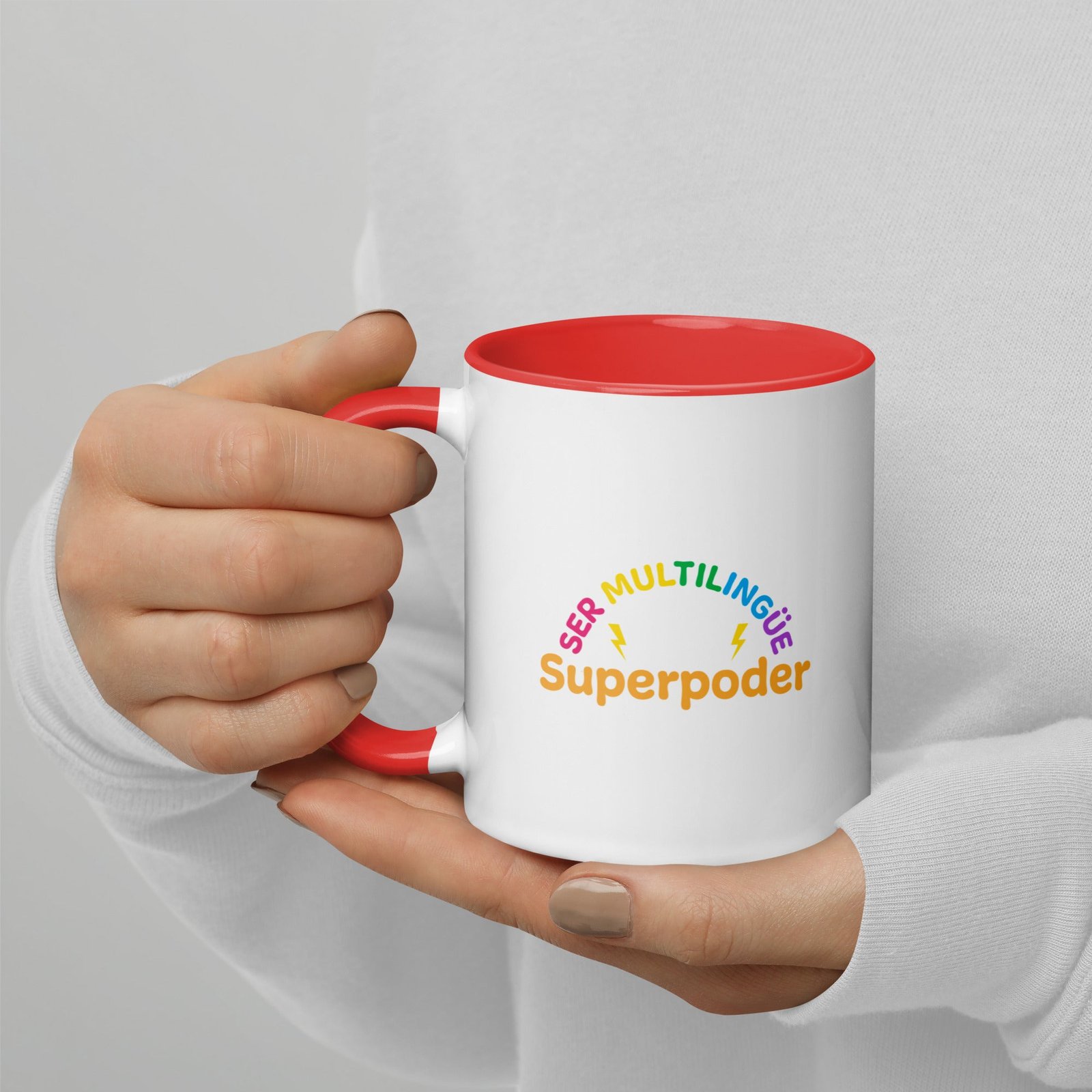 Superpoder Mug with Color Inside - Image 4