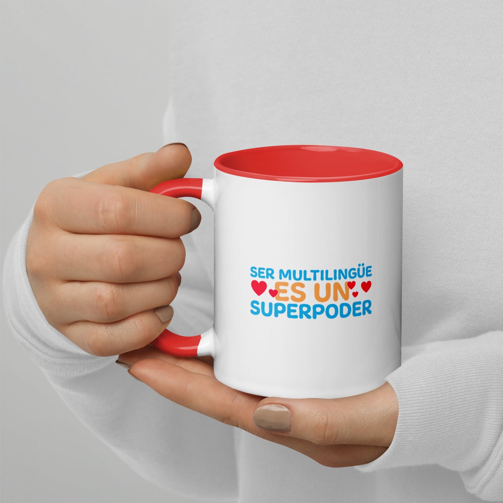 Superpoder Mug with Color Inside - Image 4